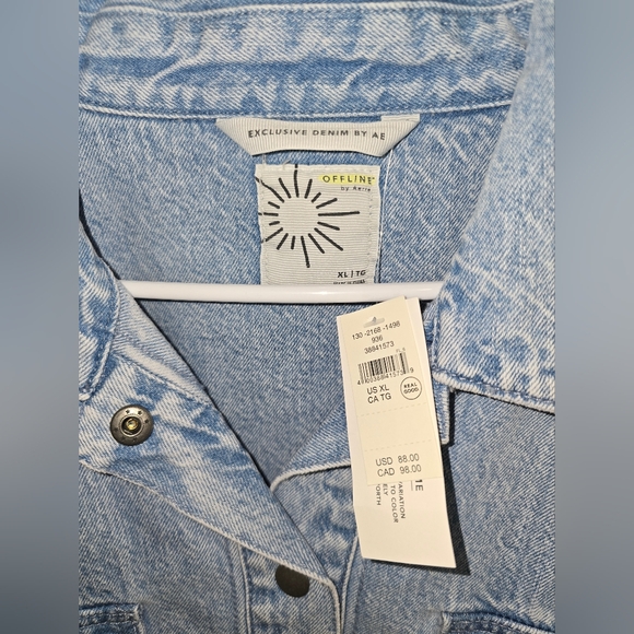 Aerie denim jacket - XL - Picture 3 of 4